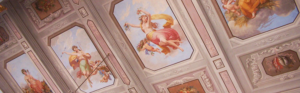 Farm Holidays House Villa Graziani - Interior full of history, with frescoed halls and lounges | Vada, Leghorn, Tuscany