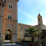 Bolgheri, borgo medioevale in provincia di Livorno, Toscana